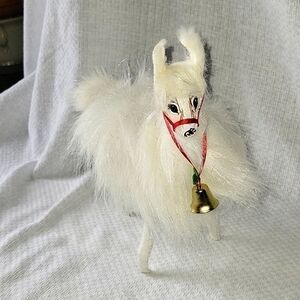 2008 Annalee 10" Christmas Nativity White Llama Mint Condition